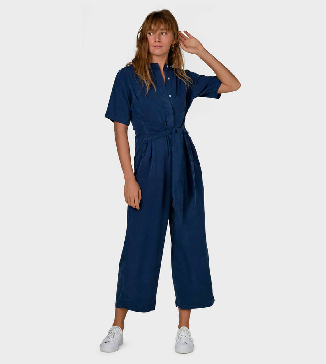 Klitmoller W Jumpsuit Limona blue ocean