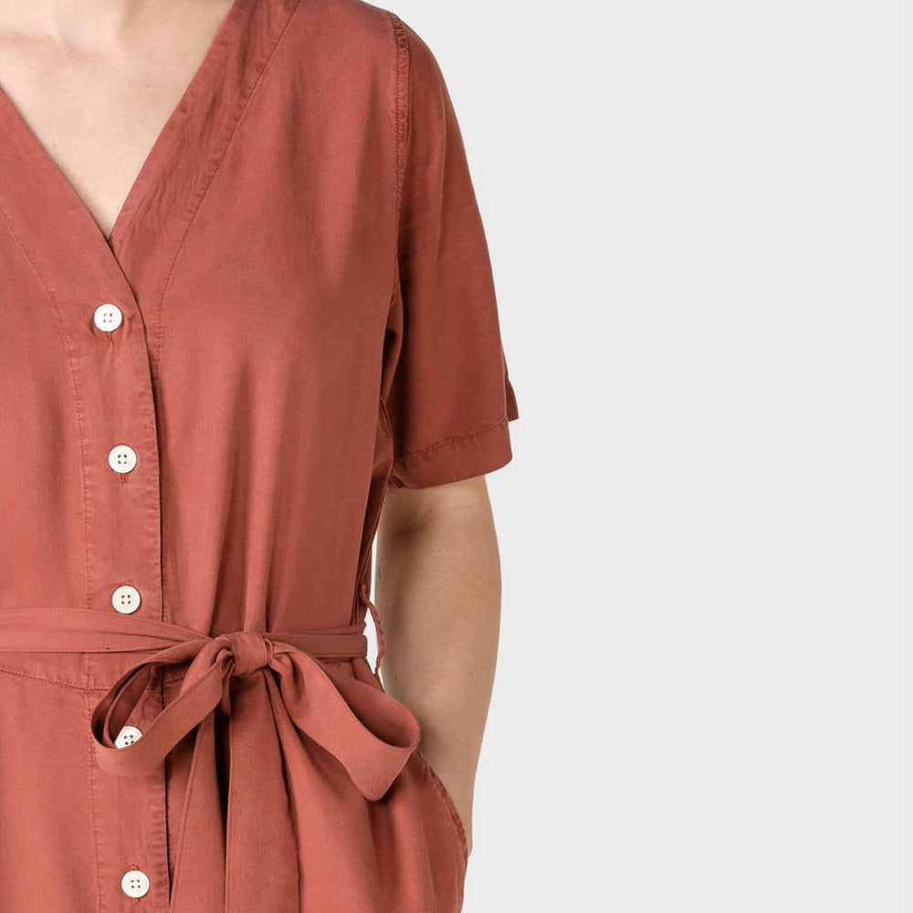 
                      
                        Klitmoller W Jumpsuit Marna Short red terracotta
                      
                    