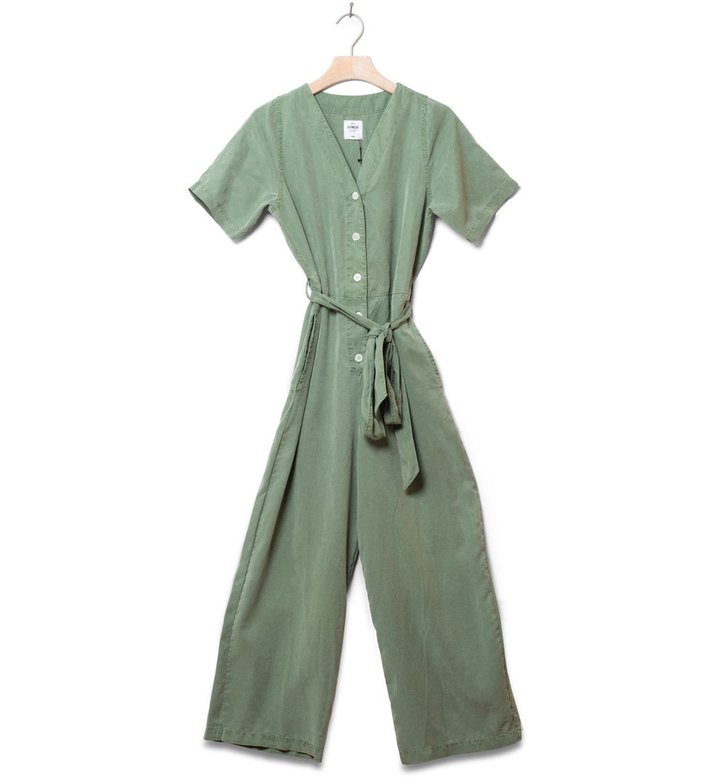 Klitmoller W Jumpsuit Marna green pale