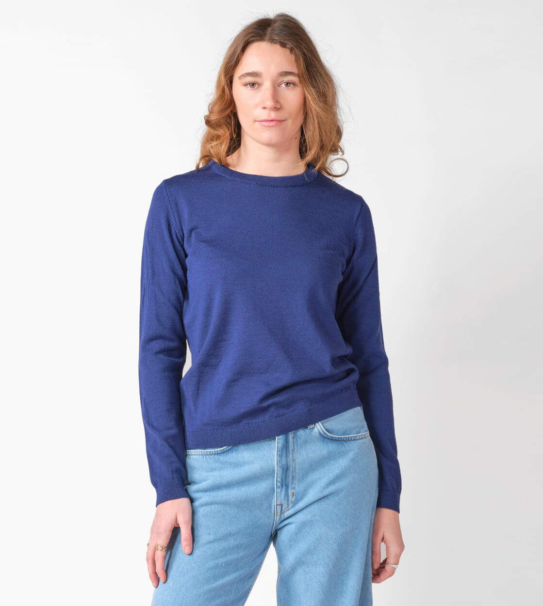 Klitmoller W Knit Basic Merino blue surf