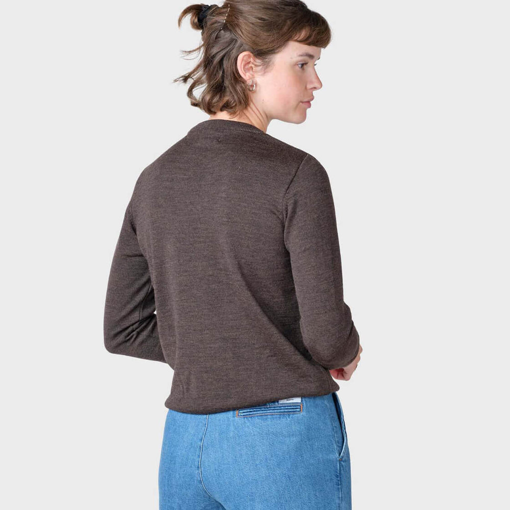 
                      
                        Klitmoller W Knit Basic Merino brown taupe
                      
                    