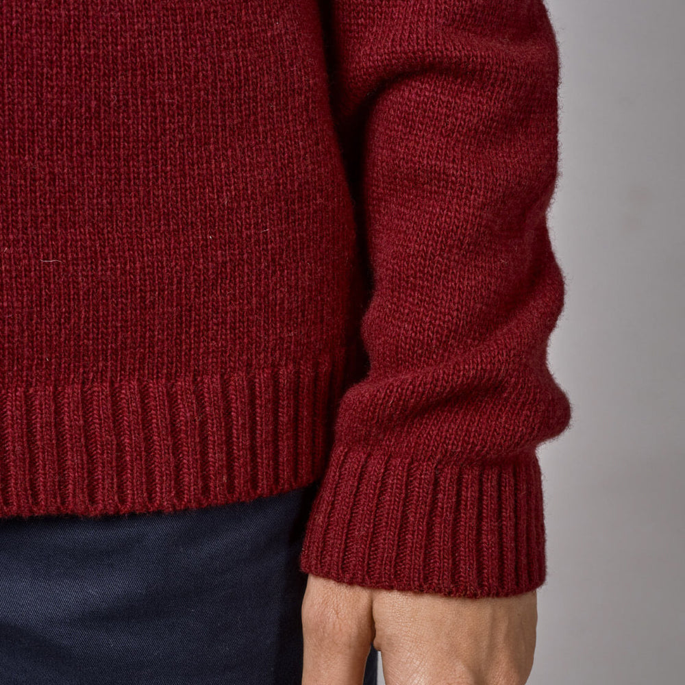 
                      
                        Klitmoller W Knit Cecilie red bordeaux/cream
                      
                    