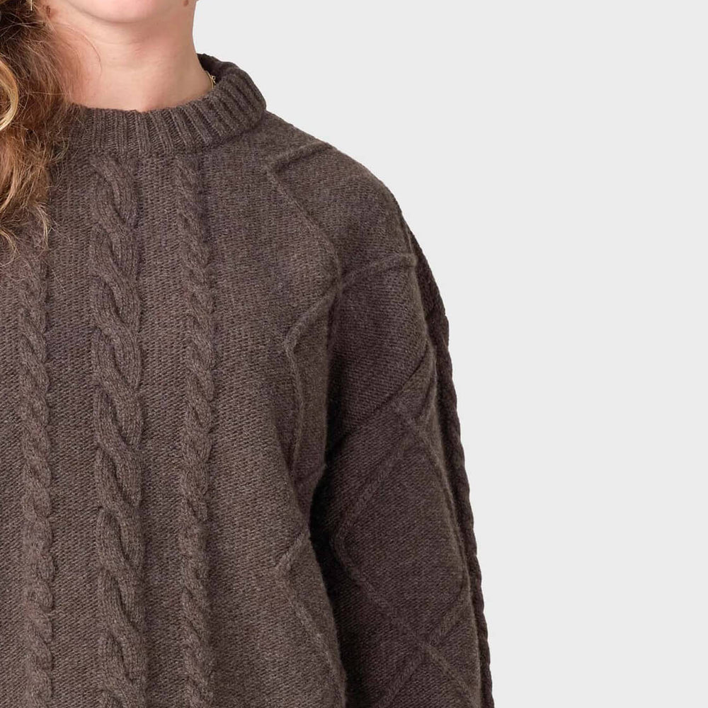 
                      
                        Klitmoller W Knit Eden brown taupe
                      
                    