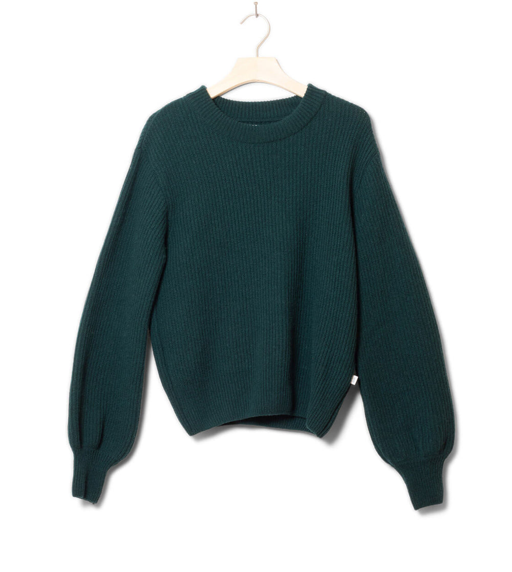 Klitmoller W Knit Gerda green moss