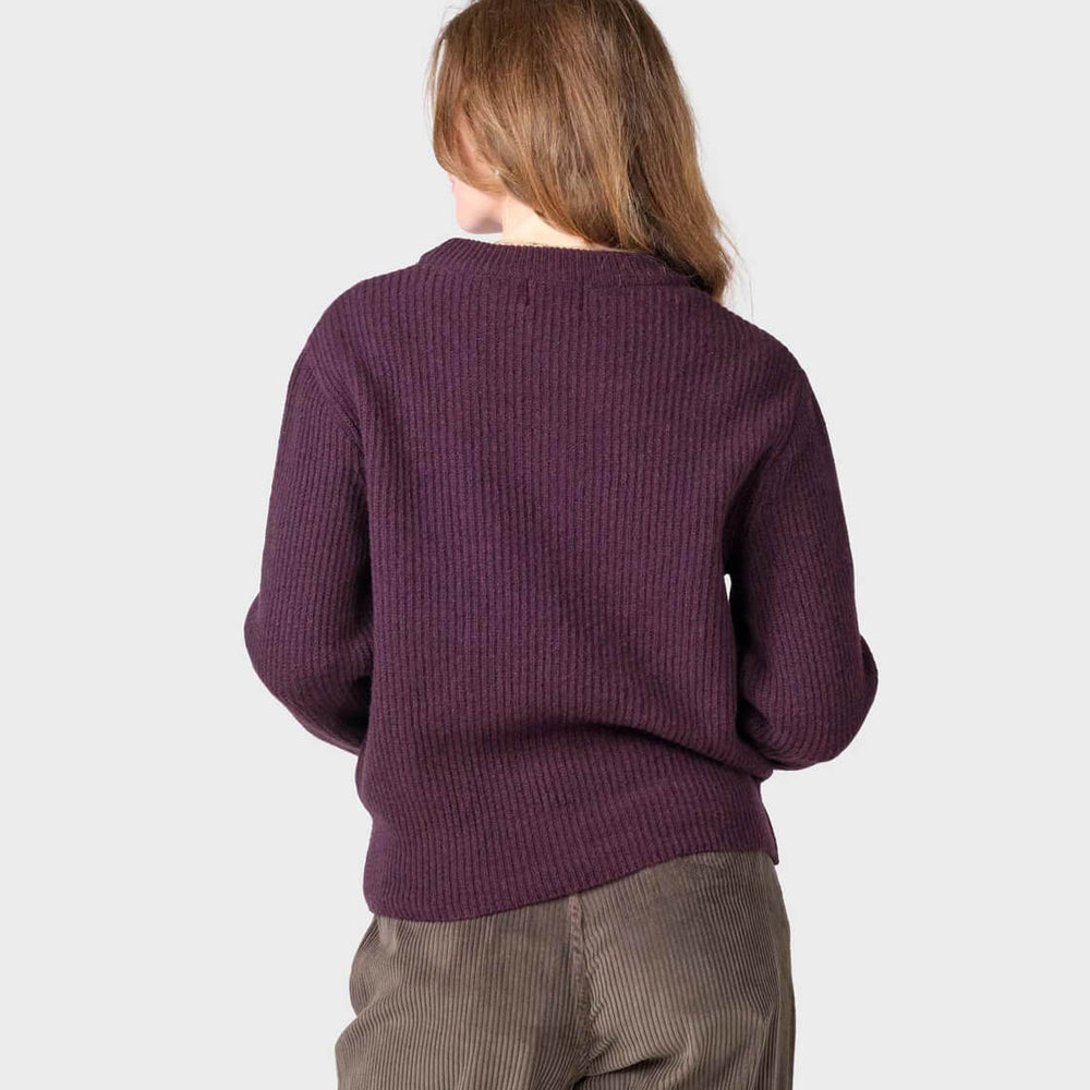 
                      
                        Klitmoller W Knit Gerda red burgundy
                      
                    