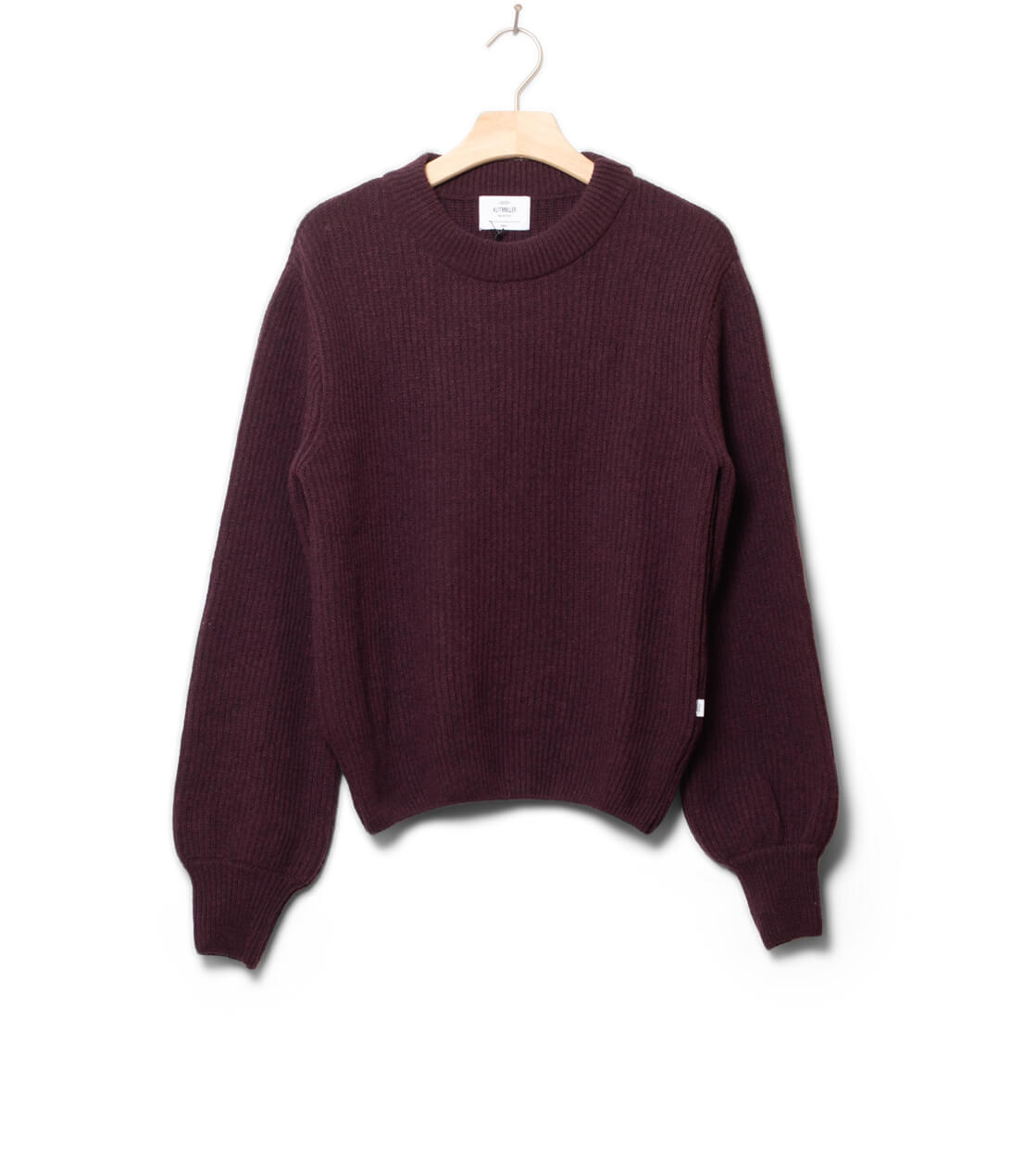 Klitmoller W Knit Gerda red burgundy