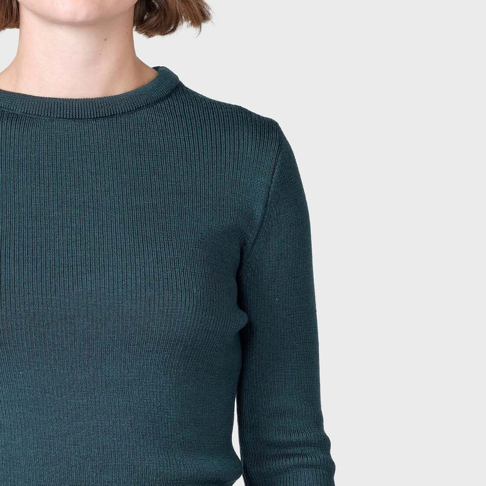 
                      
                        Klitmoller W Knit Ingrid green moss
                      
                    