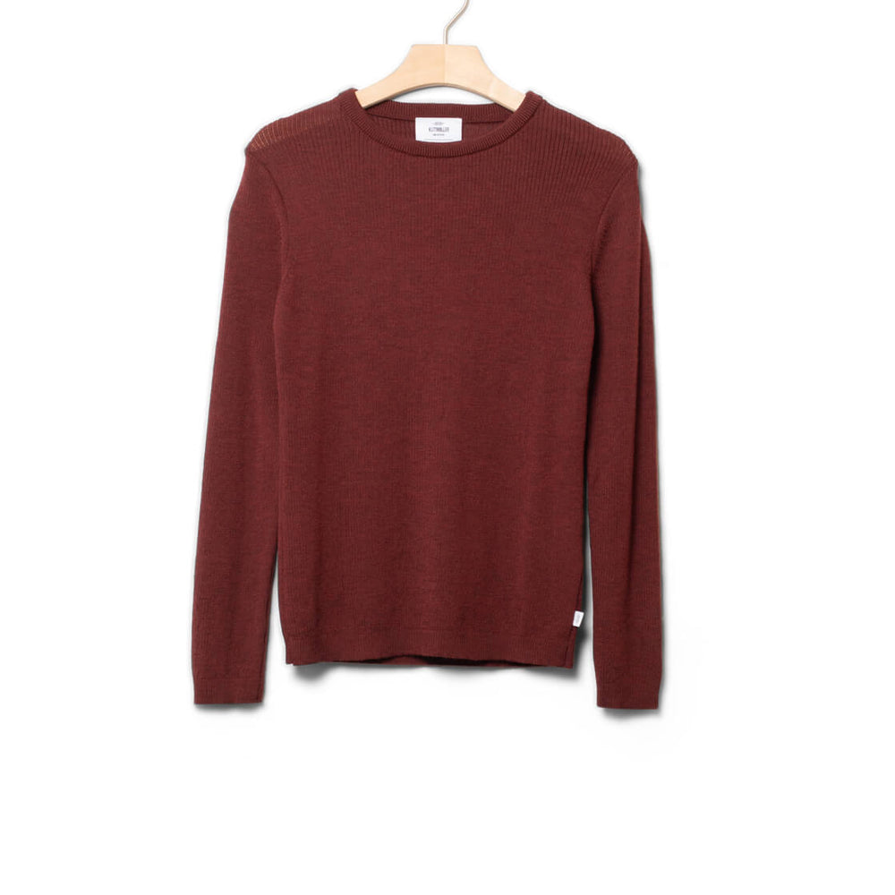 Klitmoller W Knit Ingrid red burgundy