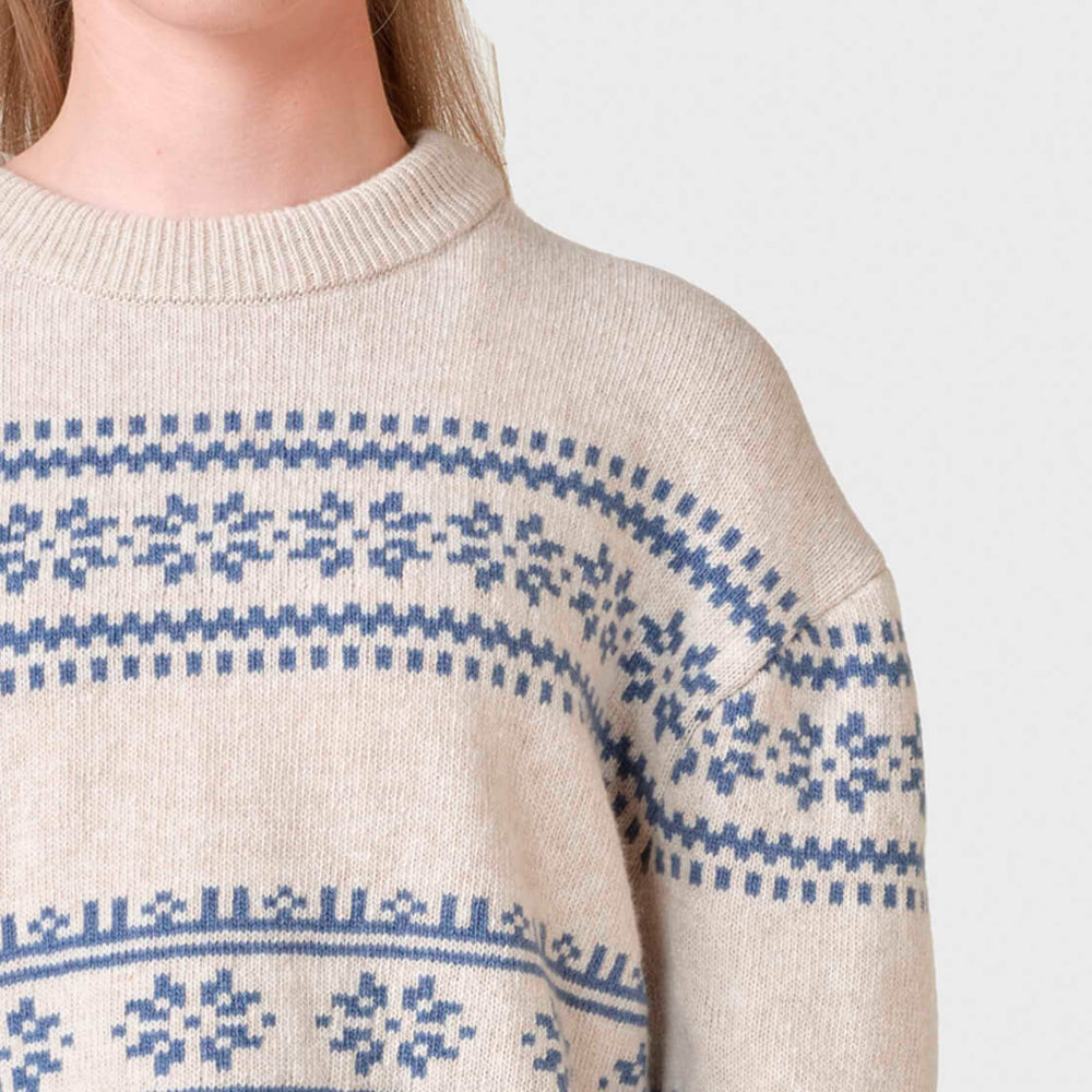 
                      
                        Klitmoller W Knit Jette beige pastel sand/ocean
                      
                    