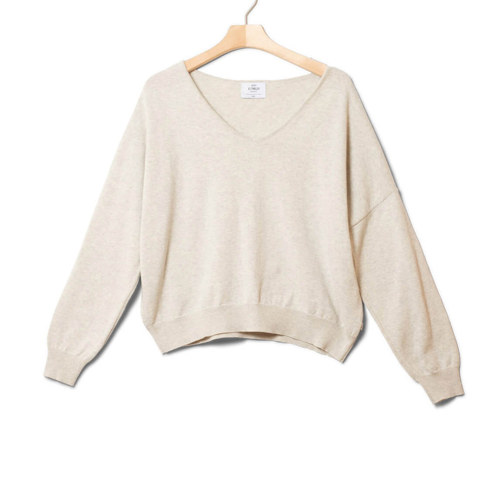 Klitmoller W Knit Randi grey cream melange