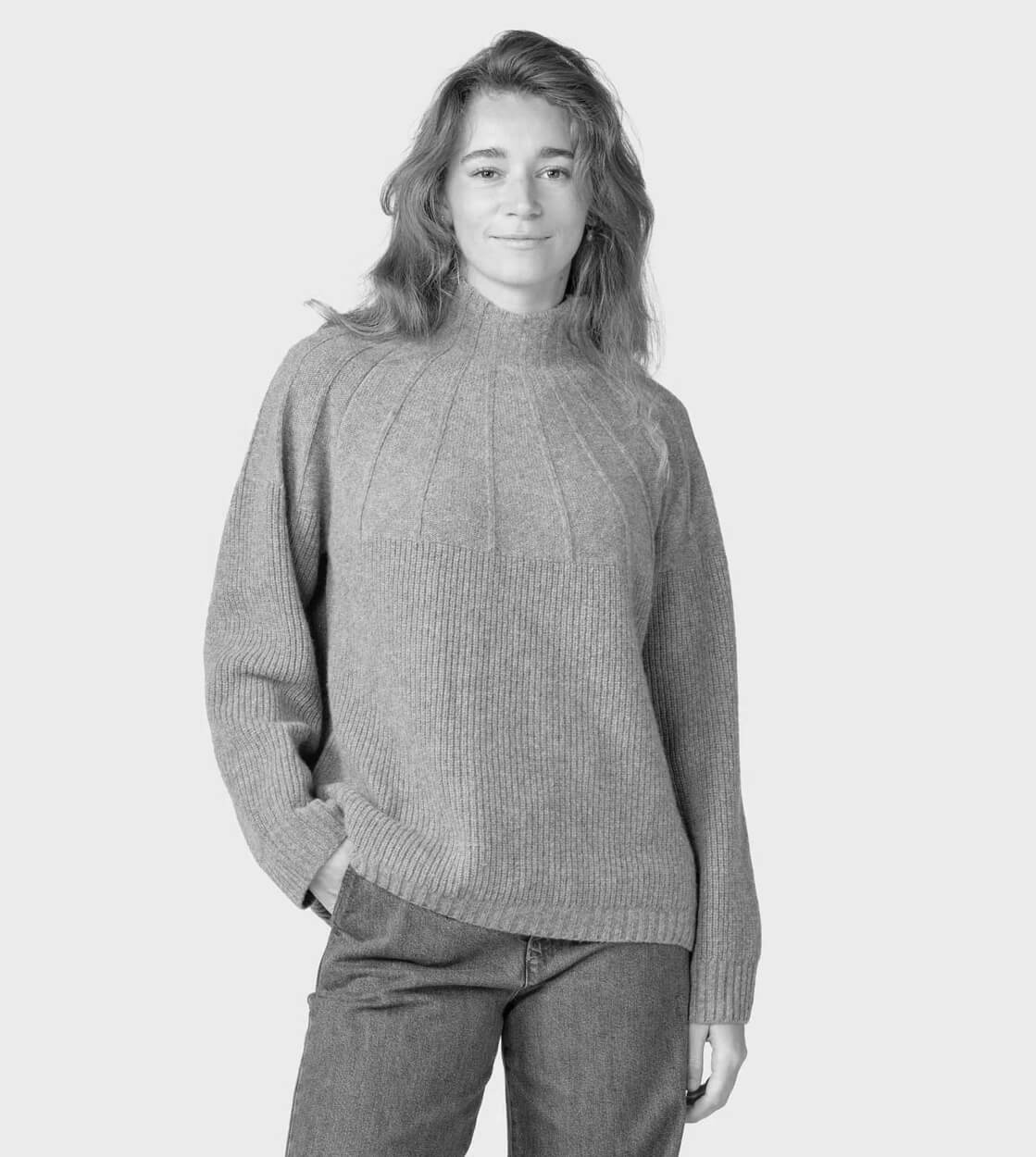 Klitmoller W Knit Stella brown sand