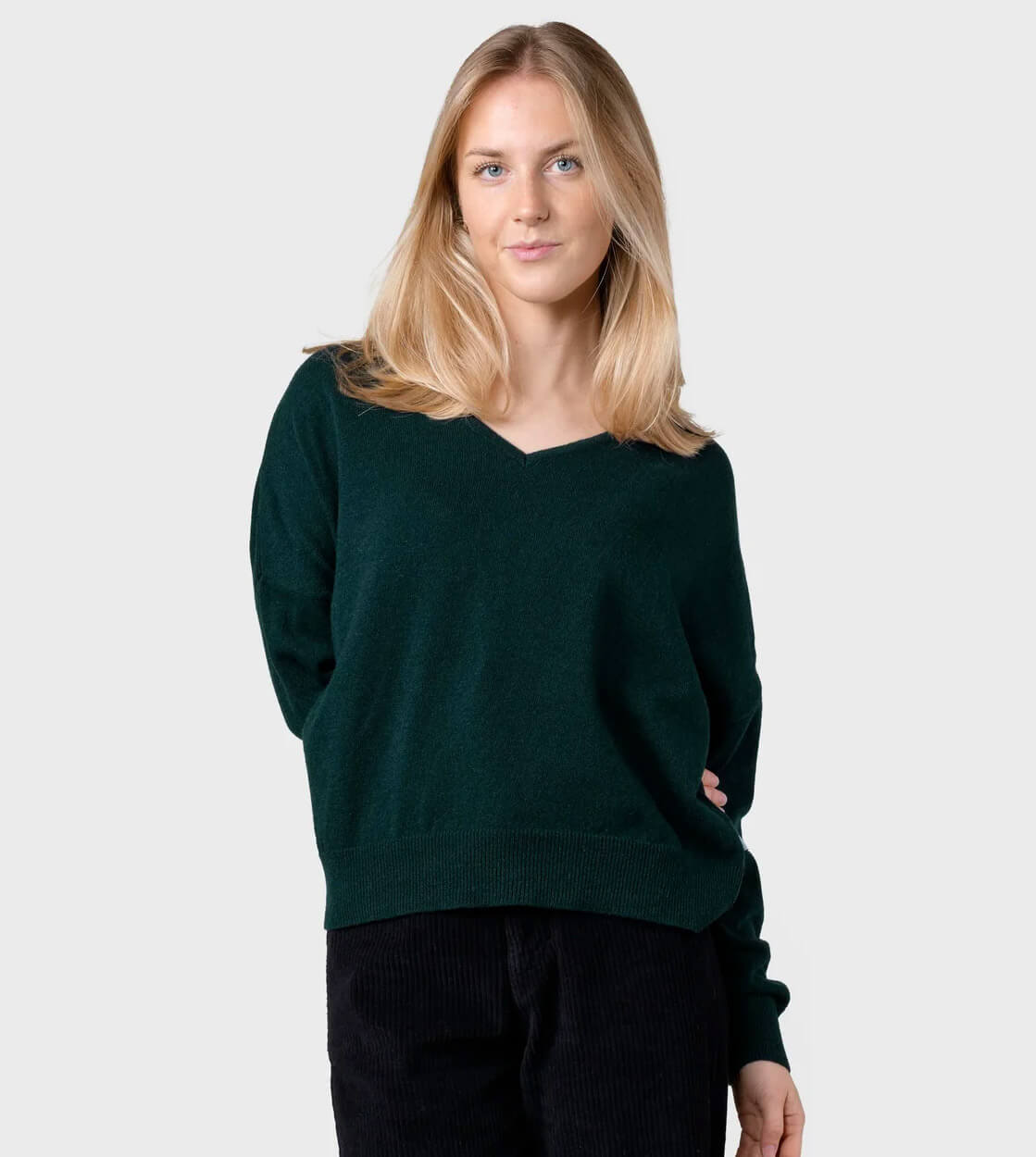 Klitmoller W Knit Vanessa green moss