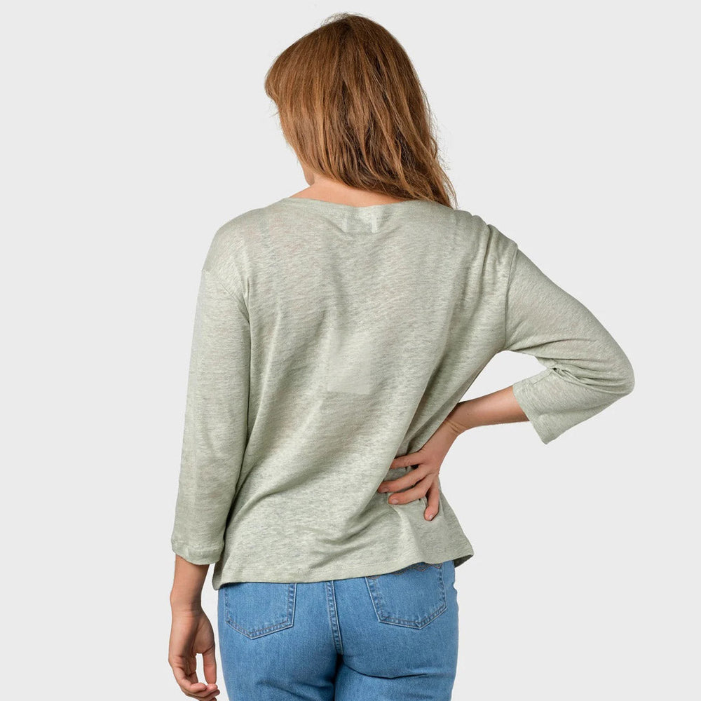 
                      
                        Klitmoller W Longsleeve Gudrun green sage
                      
                    