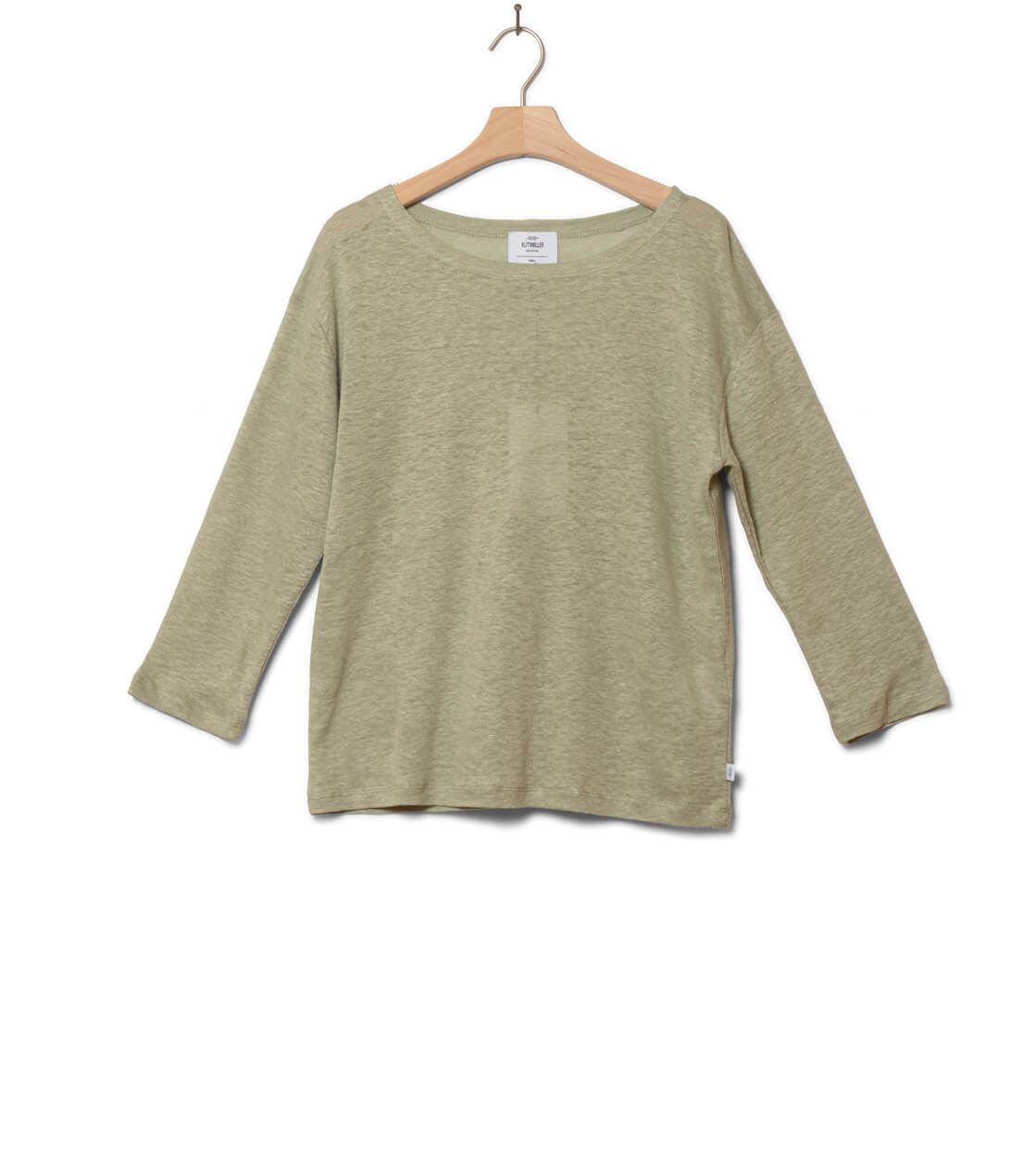 Klitmoller W Longsleeve Gudrun green sage