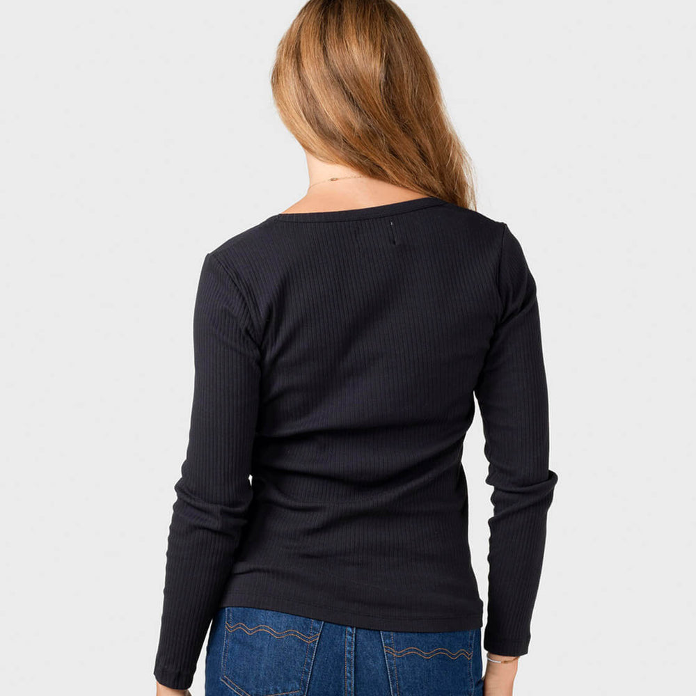 
                      
                        Klitmoller W Longsleeve Rib black
                      
                    