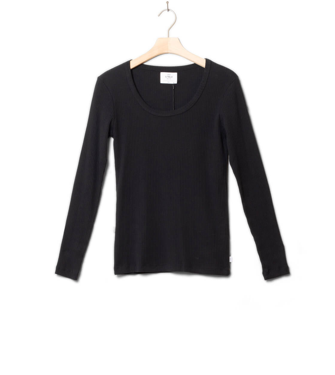 Klitmoller W Longsleeve Rib black