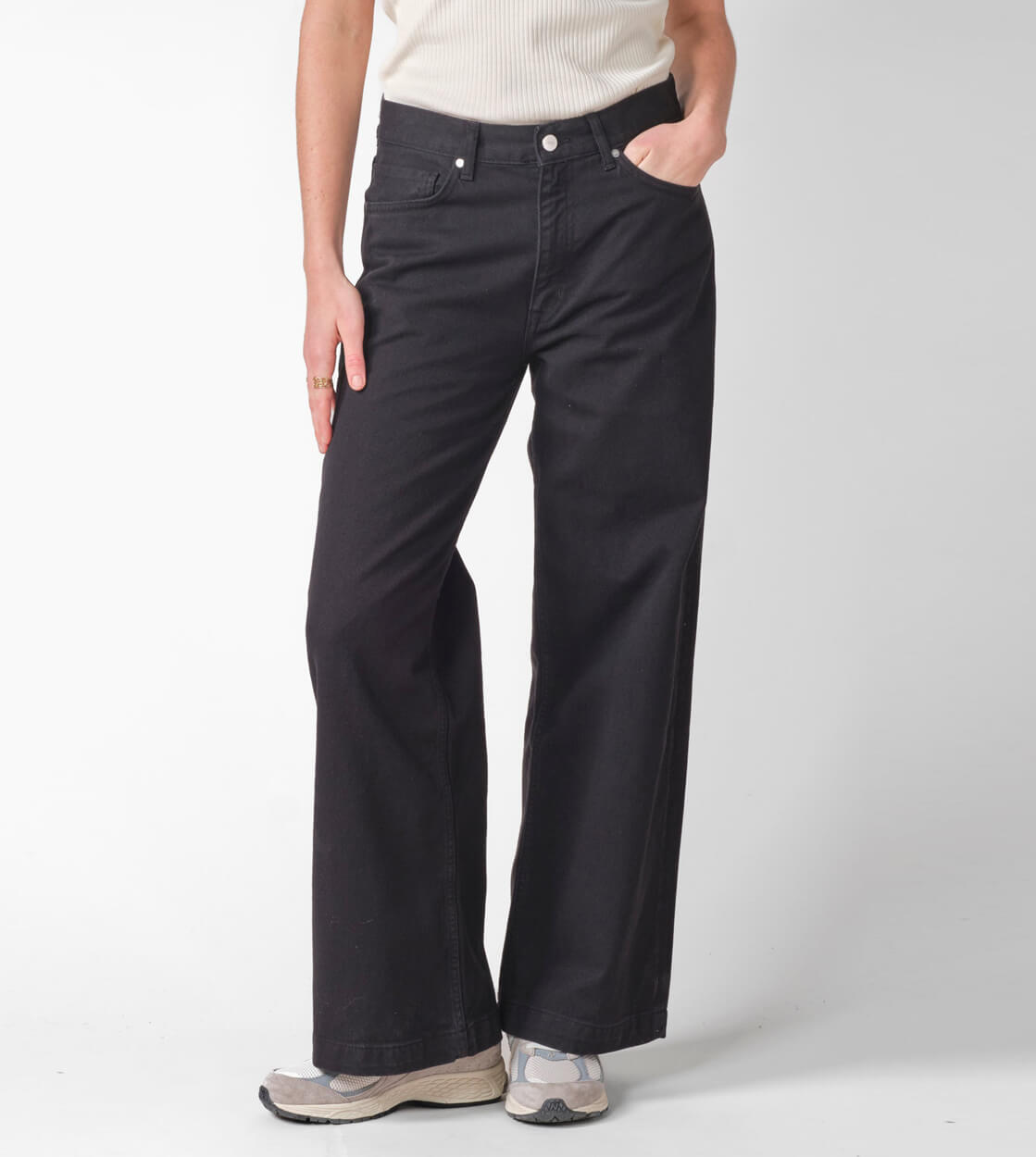 Klitmoller W Pants Amelia black wash