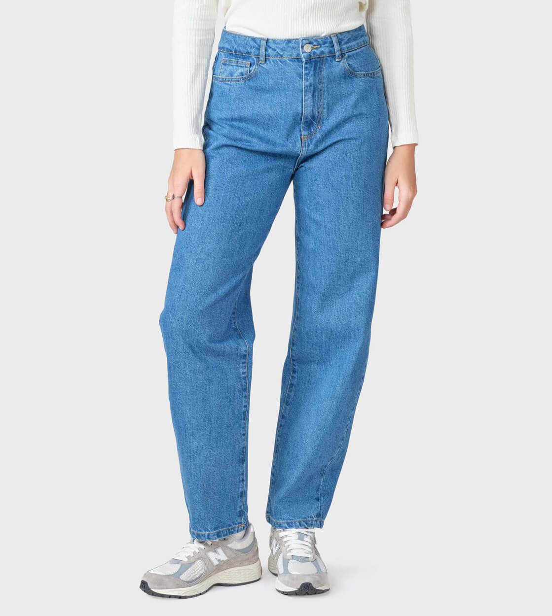 Klitmoller W Pants Gwen Denim blue light