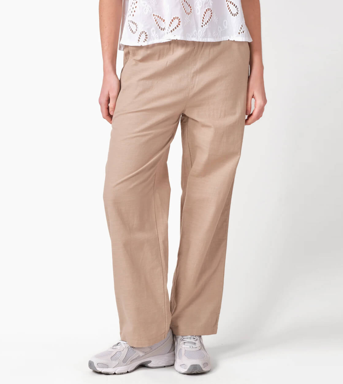 Klitmoller W Pants Jen beige cashew