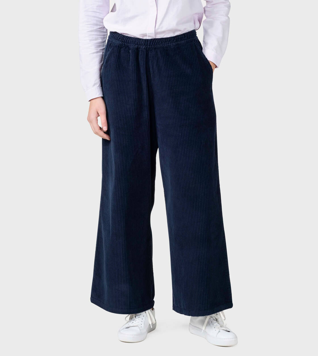 Klitmoller W Pants Kaja Cord blue navy