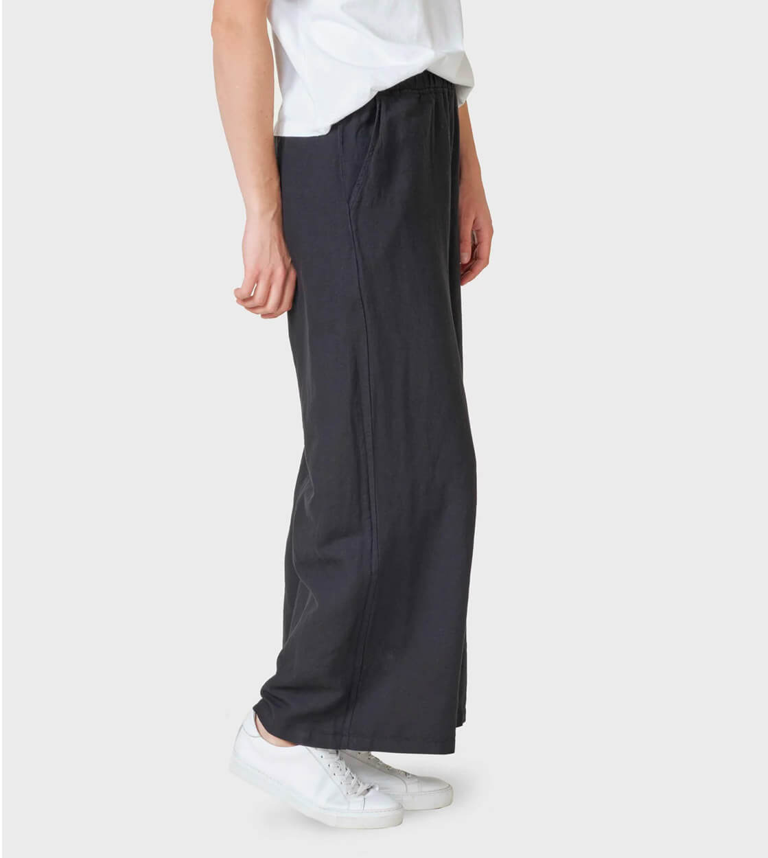 Klitmoller W Pants Kaja Cotton/Linen black