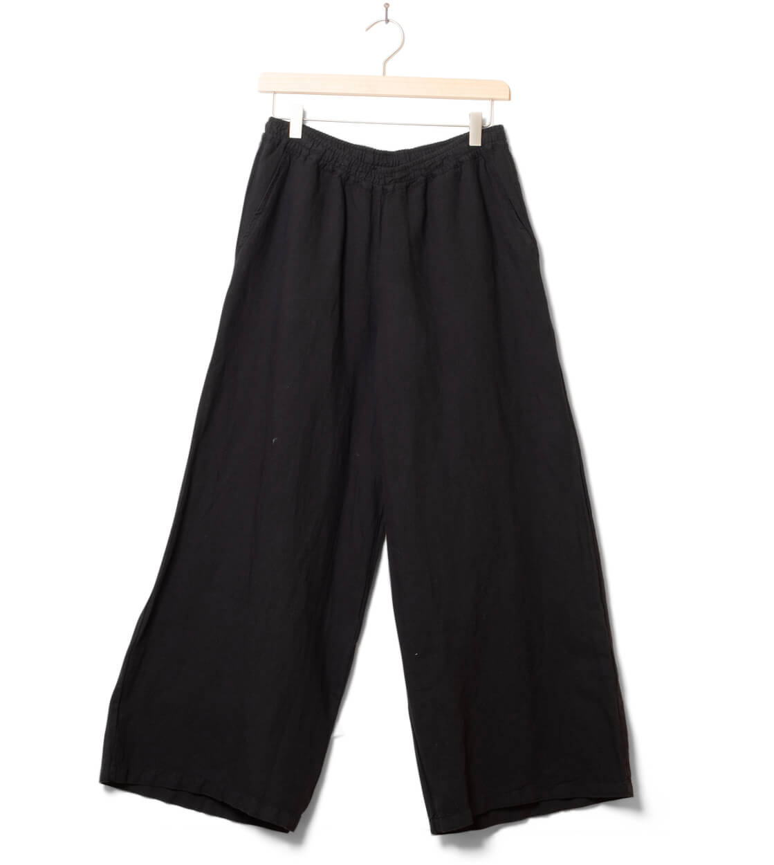Klitmoller W Pants Kaja Cotton/Linen black