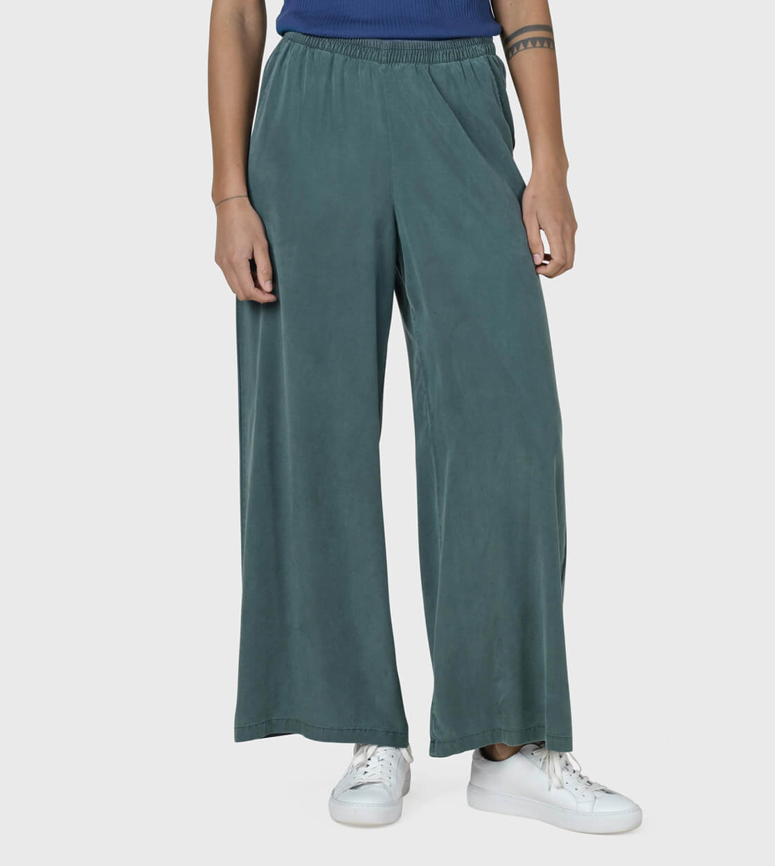 Klitmoller W Pants Kaja green moss