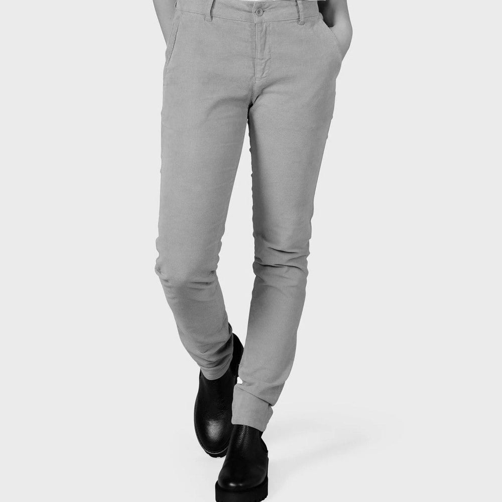 Klitmoller W Pants Liv Corduroy green olive