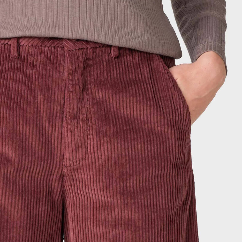 
                      
                        Klitmoller W Pants Lois Cord red burgundy
                      
                    
