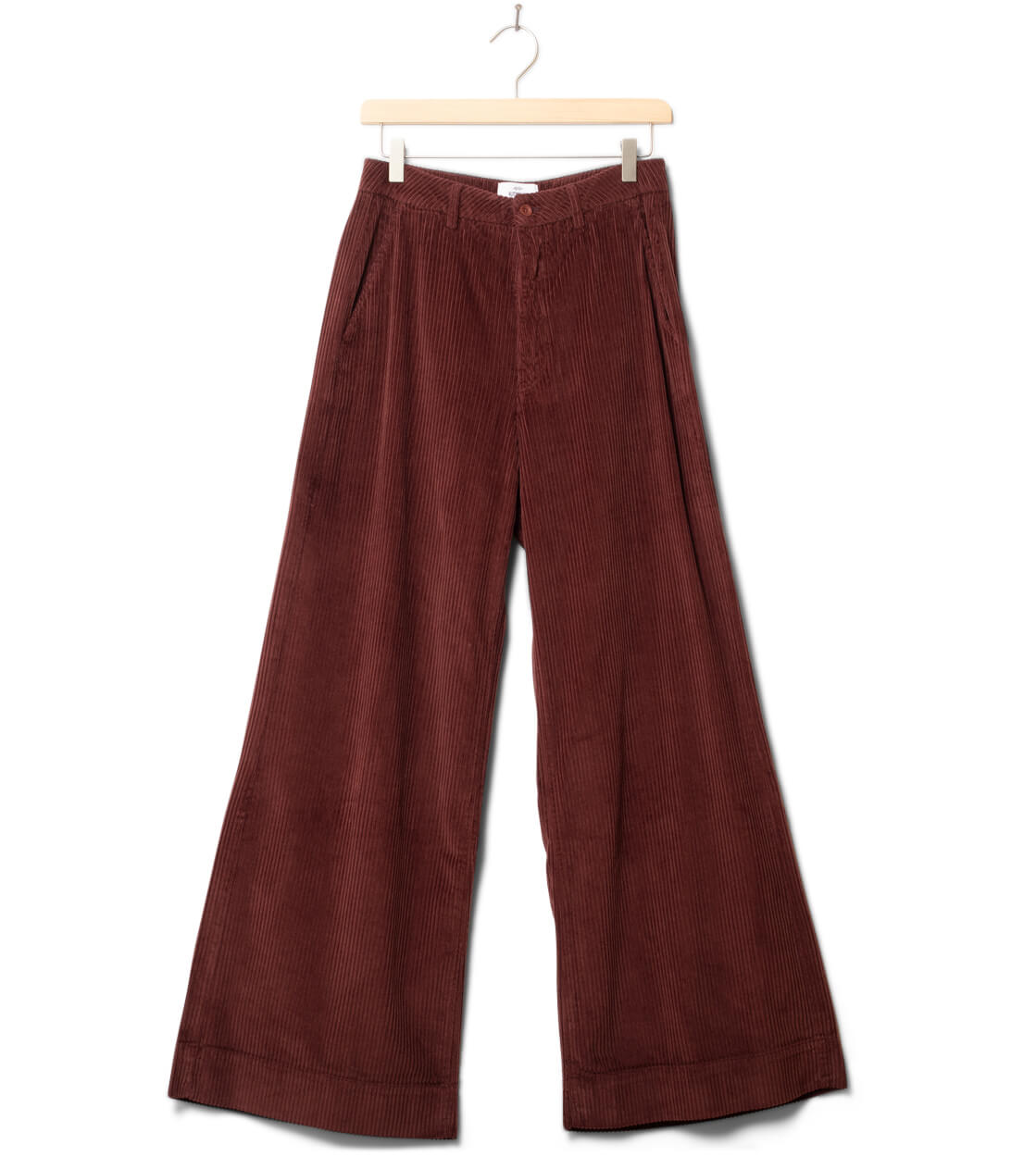 Klitmoller W Pants Lois Cord red burgundy