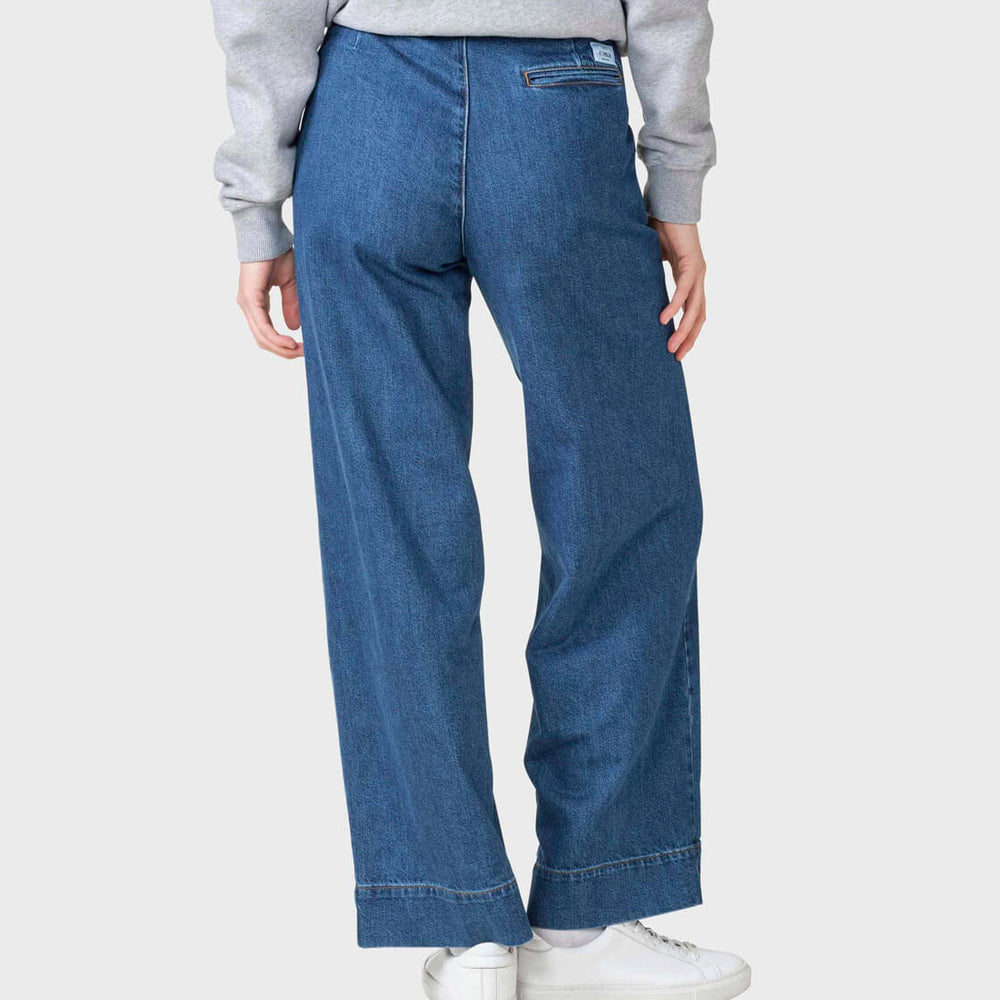 
                      
                        Klitmoller W Pants Lydia Denim blue dark stonewash
                      
                    