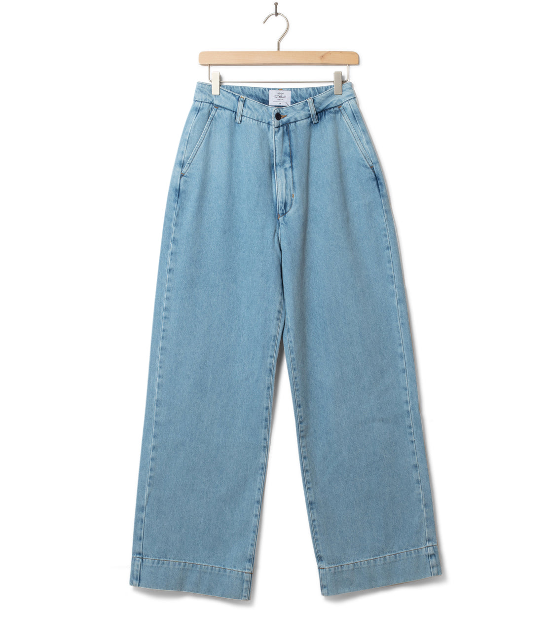 Klitmoller W Pants Lydia Denim blue extra light stonewash