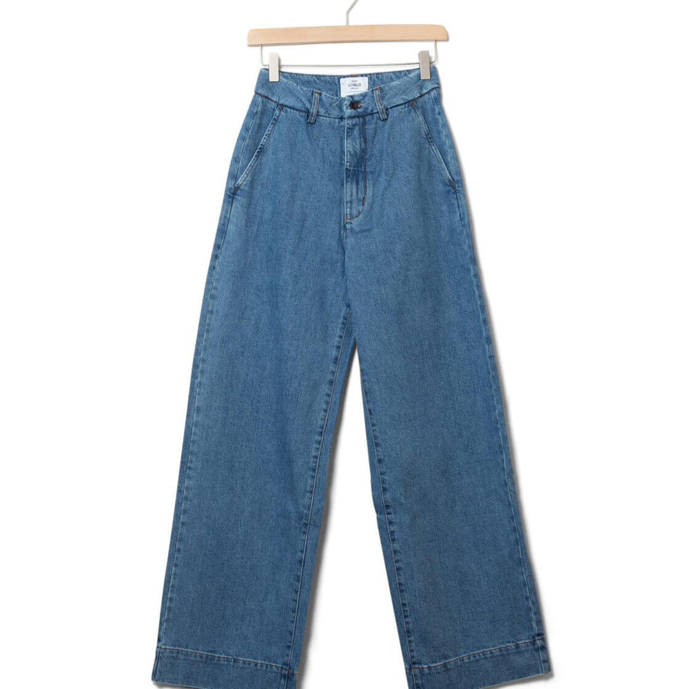 Klitmoller W Pants Lydia Denim blue light stonewash