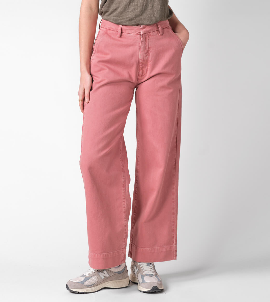 Klitmoller W Pants Lydia Denim pink faded rose wash