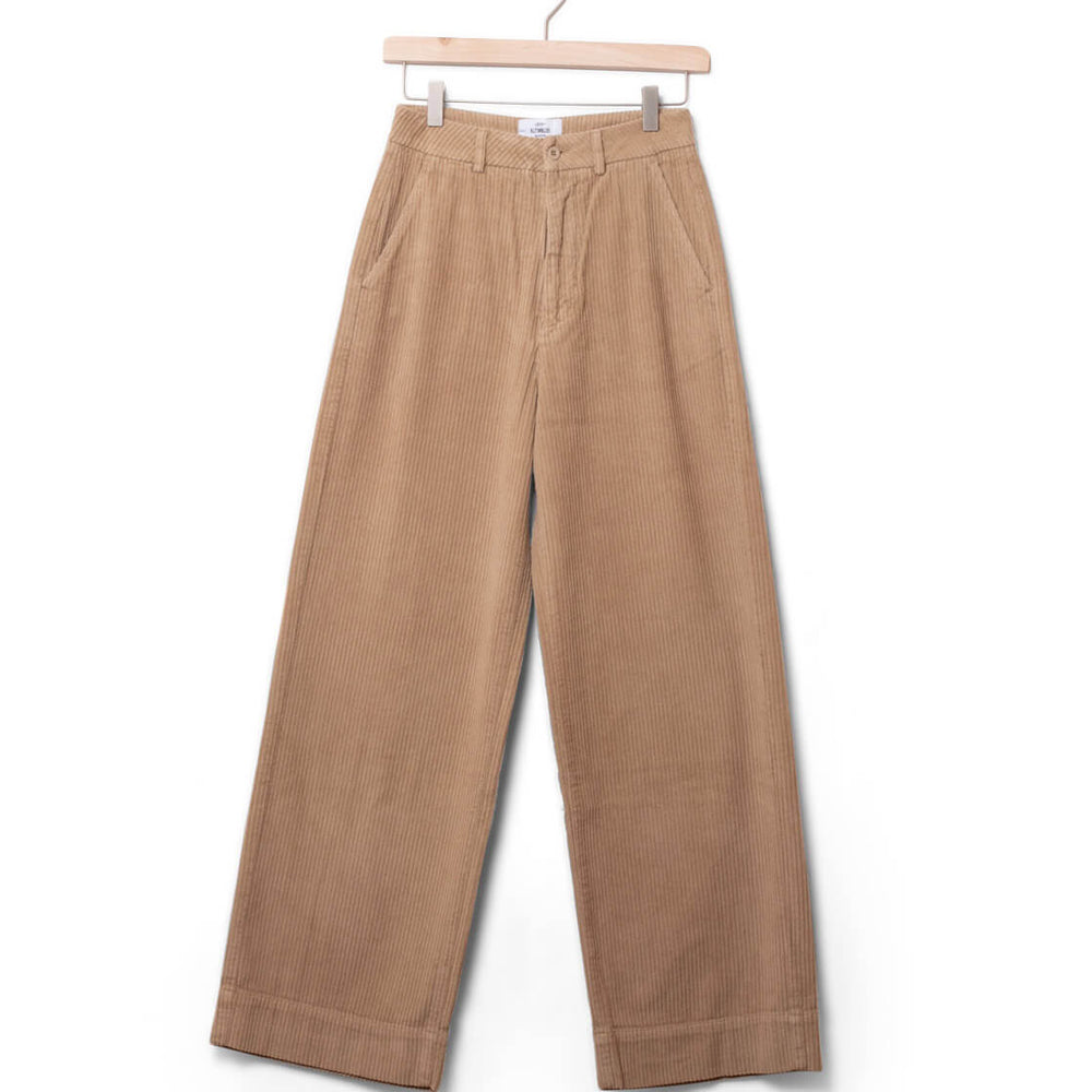 Klitmoller W Pants Lydia Jumbo Corduroy beige sand