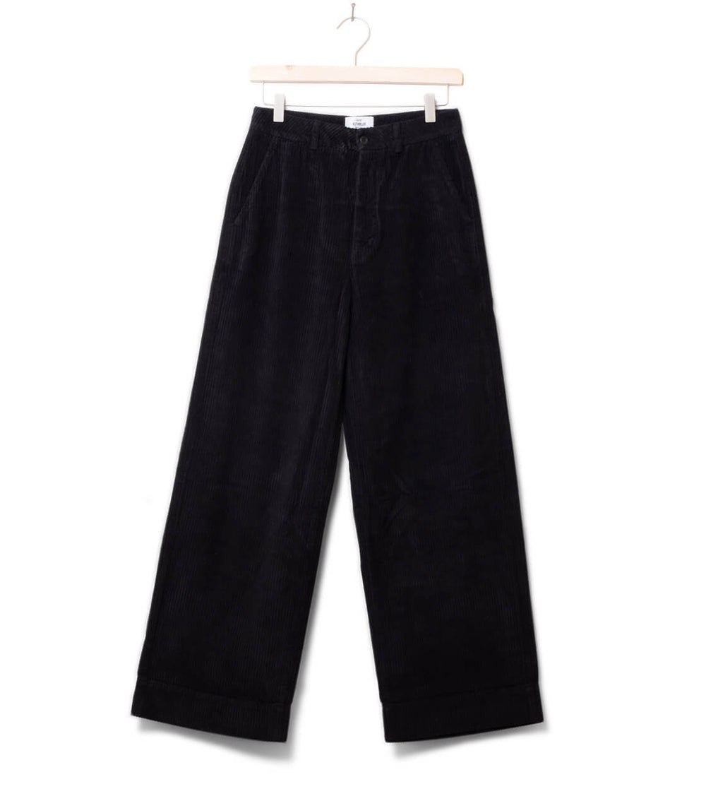 Klitmoller W Pants Lydia Jumbo Corduroy black