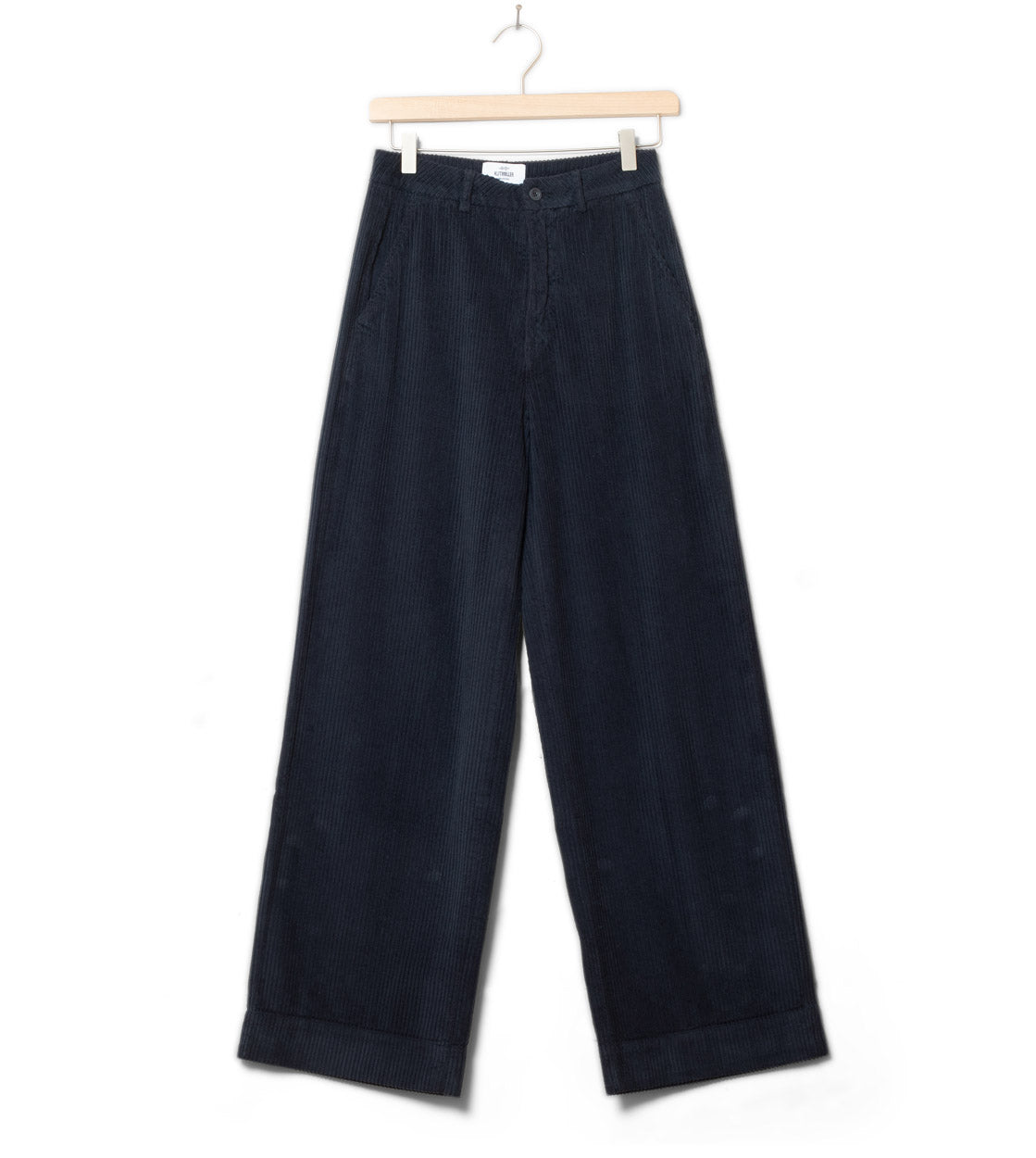 Klitmoller W Pants Lydia Jumbo Corduroy blue navy