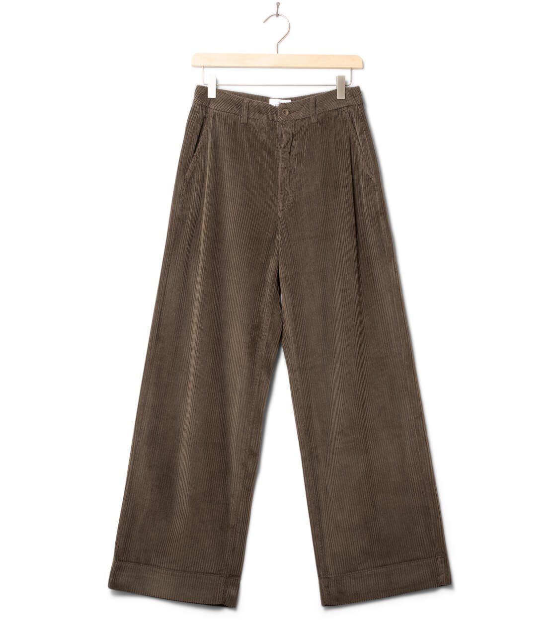Klitmoller W Pants Lydia Jumbo Corduroy brown taupe