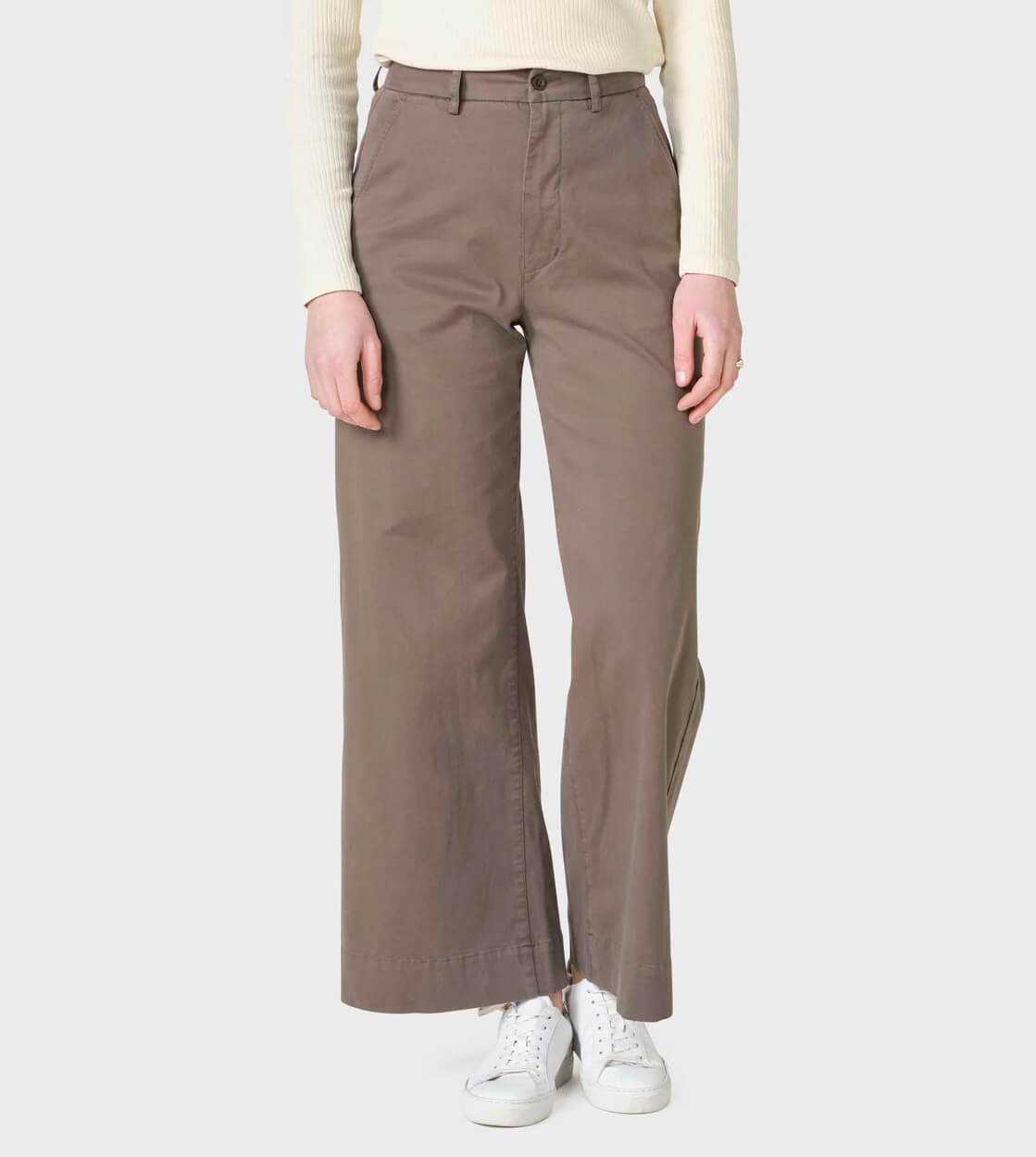 Klitmoller W Pants Lydia Twill brown taupe