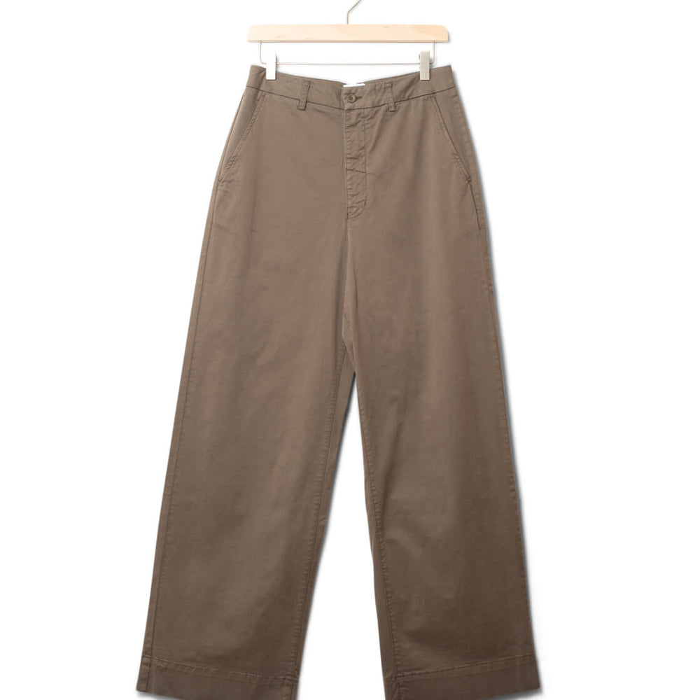 Klitmoller W Pants Lydia Twill brown taupe