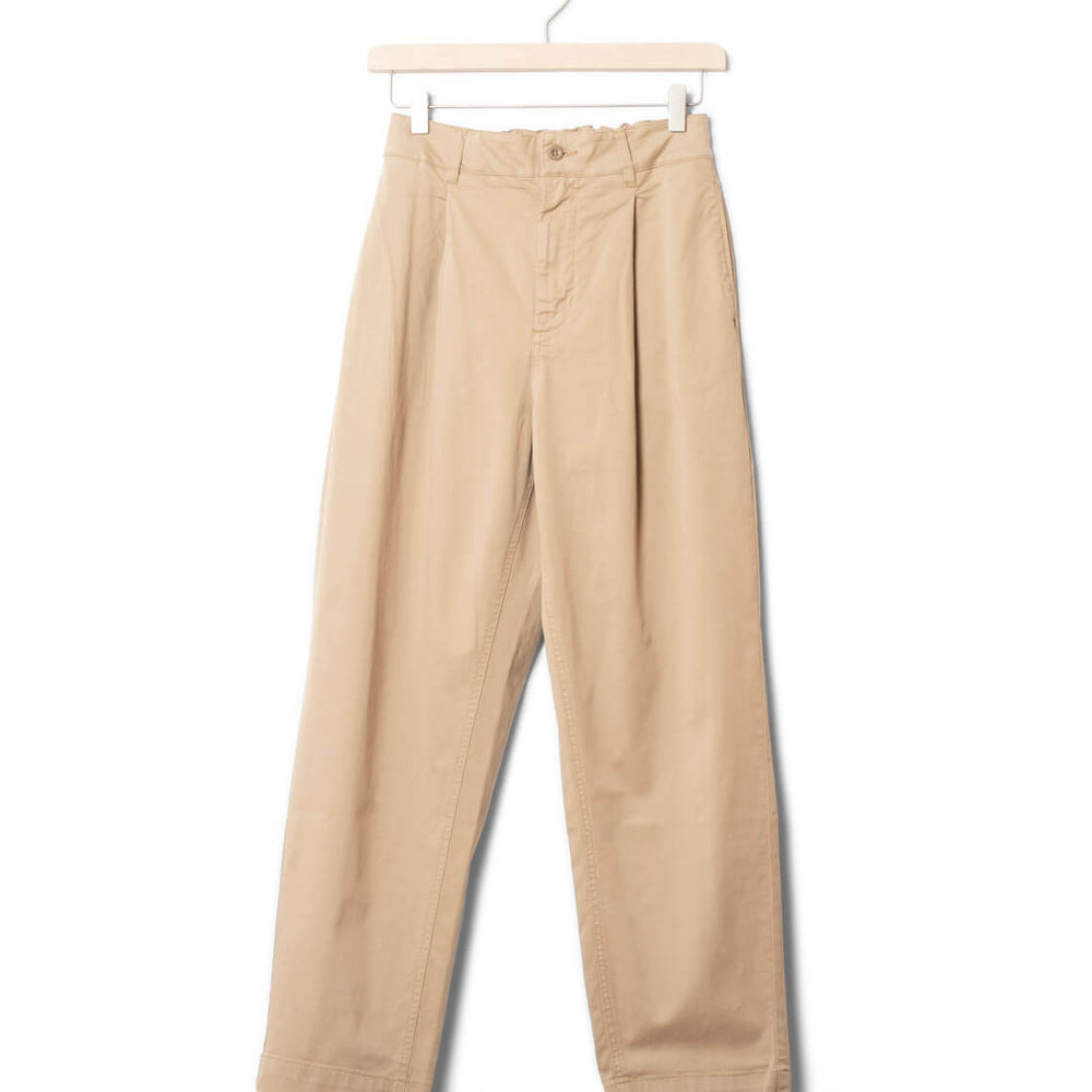 Klitmoller W Pants Mette beige sand