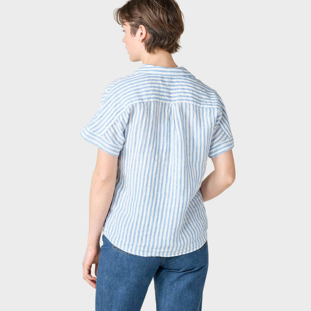
                      
                        Klitmoller W Shirt Amanda white cream/light blue
                      
                    