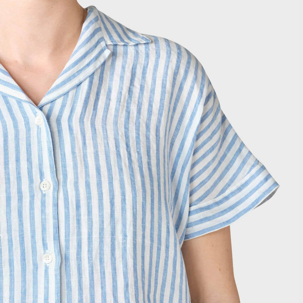 
                      
                        Klitmoller W Shirt Amanda white cream/light blue
                      
                    