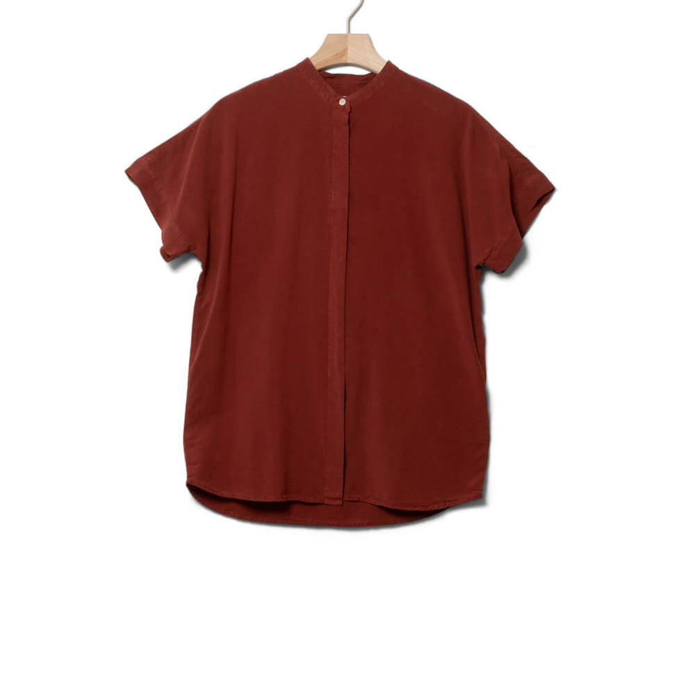 Klitmoller W Shirt Li red terracotta