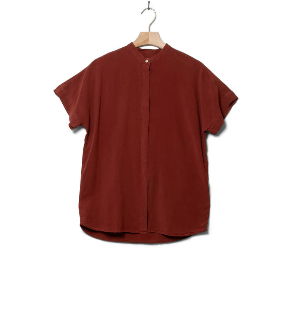 Klitmoller W Shirt Li red terracotta