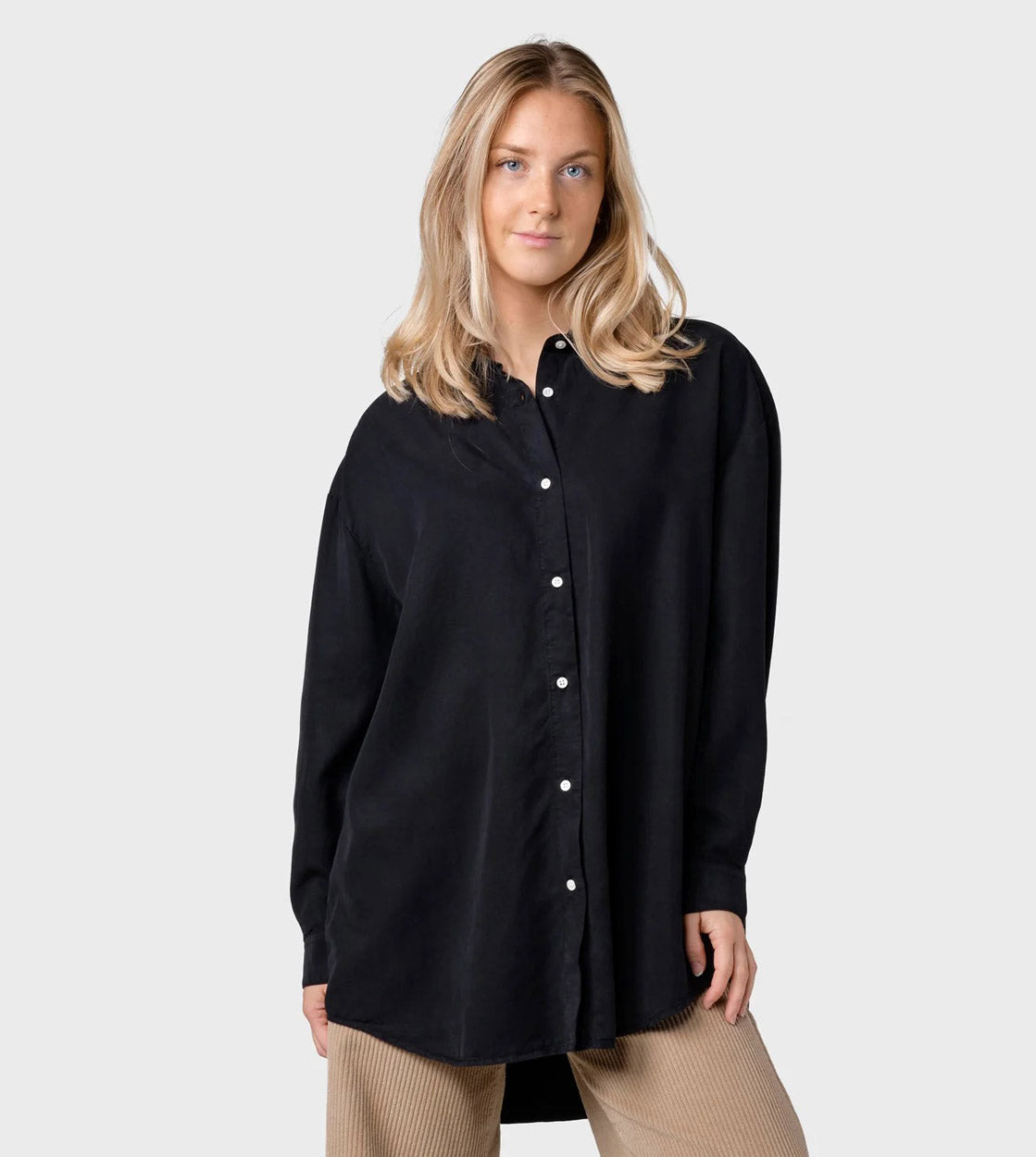 Klitmoller W Shirt Ofelia Lyocell black