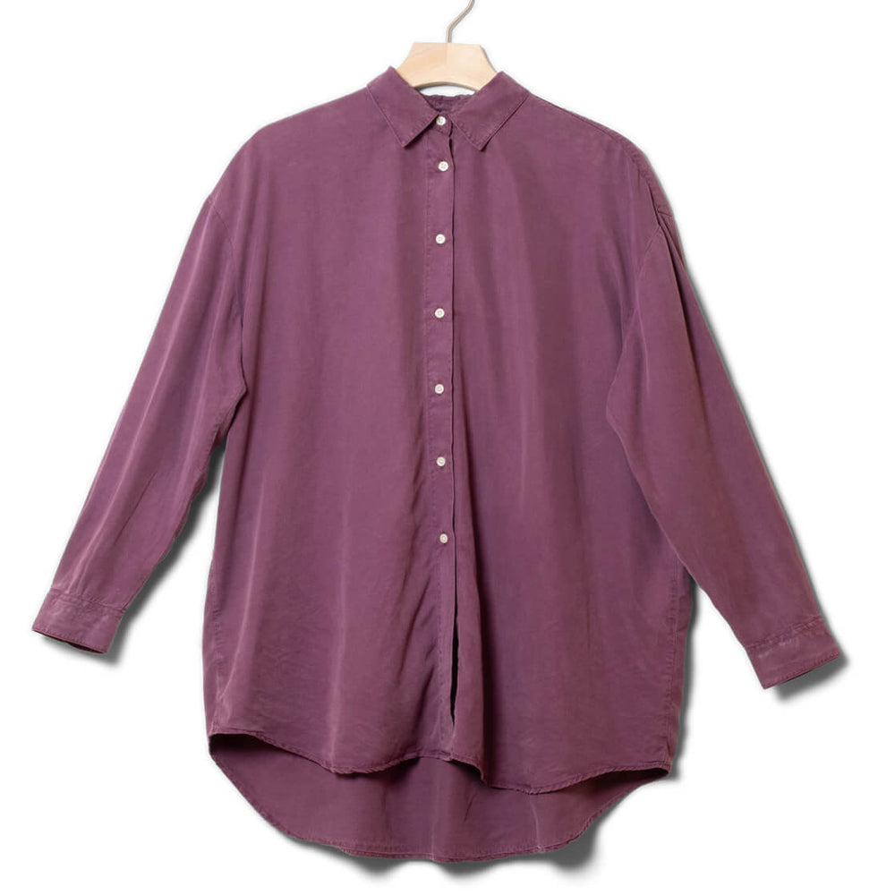 Klitmoller W Shirt Ofelia Lyocell purple dark berry