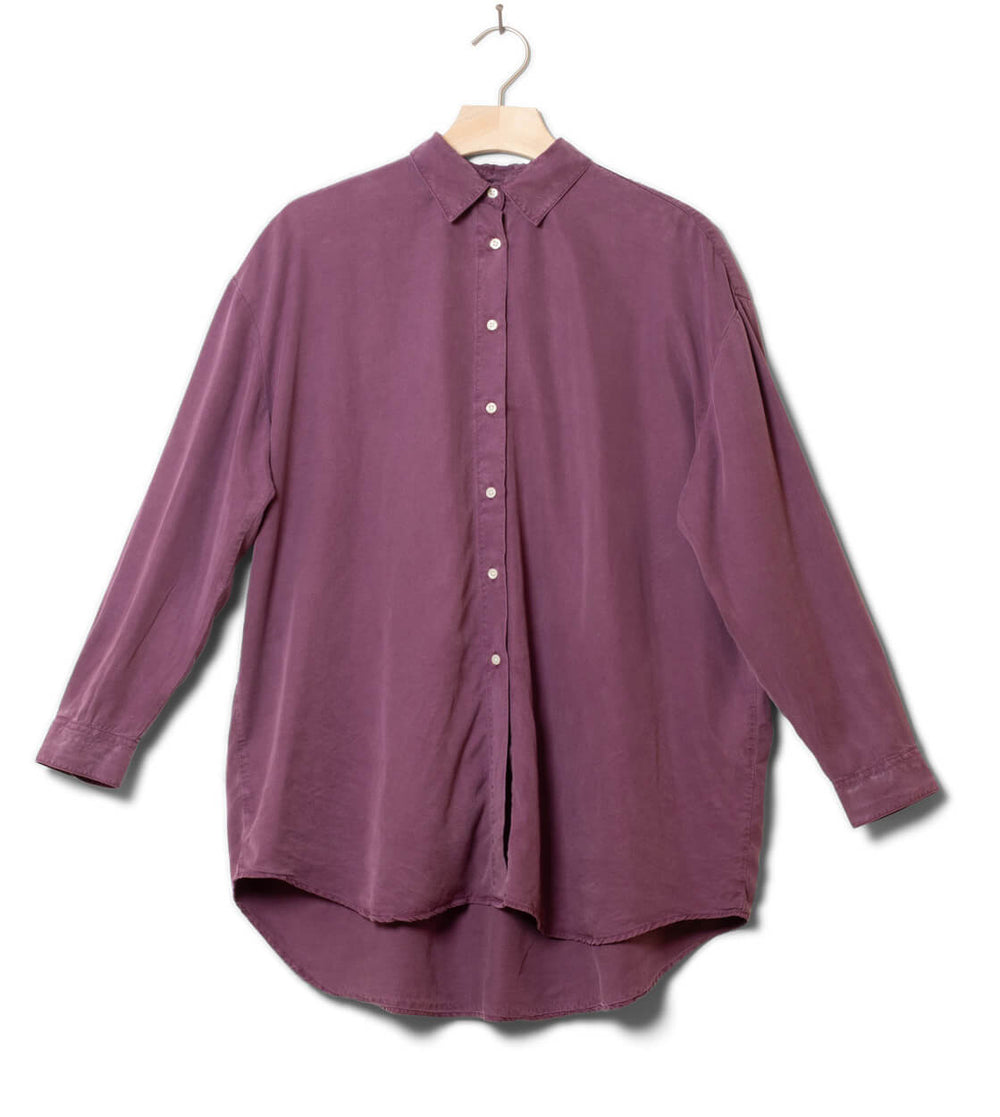 Klitmoller W Shirt Ofelia Lyocell purple dark berry