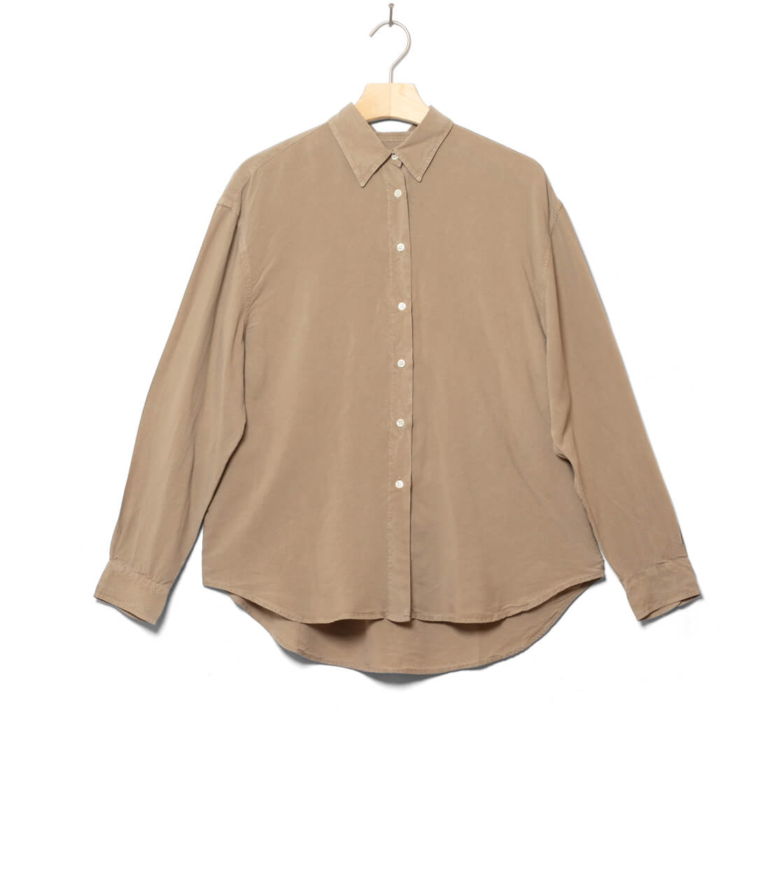 Klitmoller W Shirt Ofelia Short Lyocell beige cashew