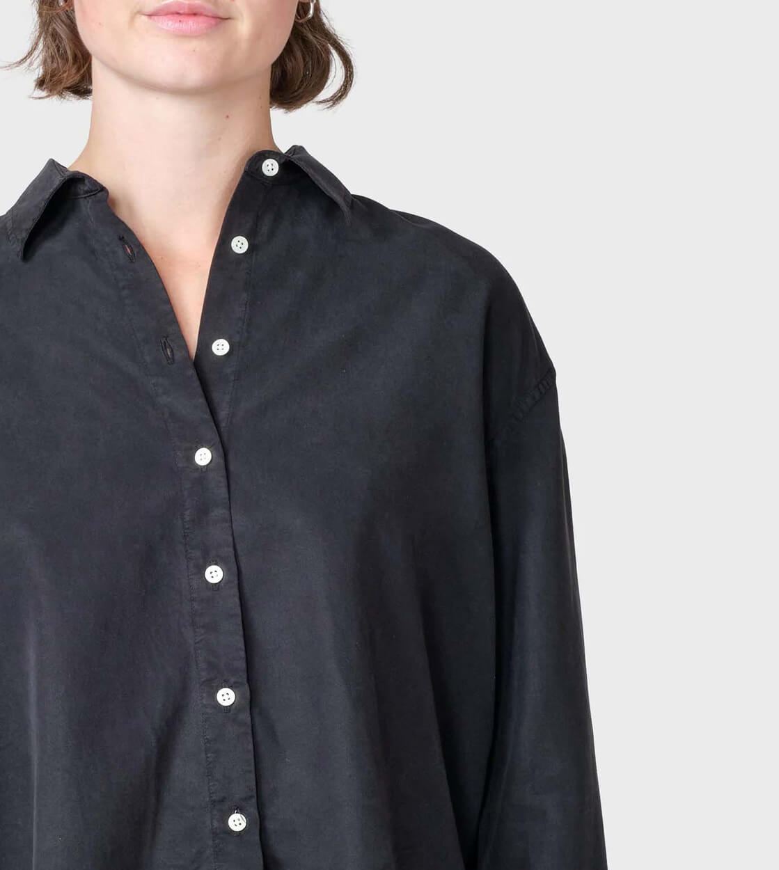 Klitmoller W Shirt Ofelia Short Lyocell black